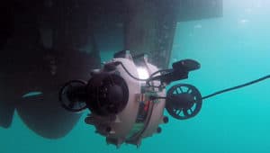 Inspection sous marine avec ROV